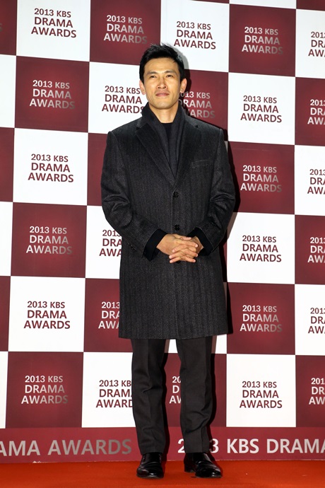 KBS 연기대상 참석한 유오성