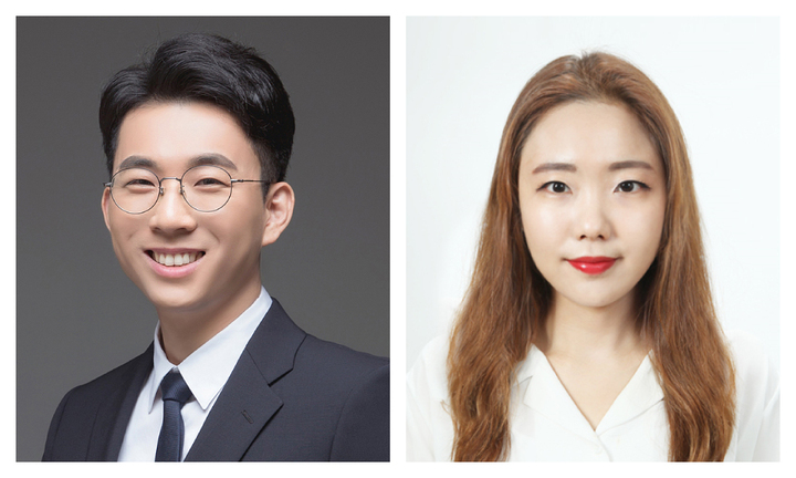 UNIST 에너지화학공학과 이현욱 교수, 제1저자 장지은 석·박사통합과정 연구원.
