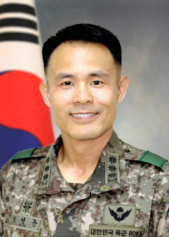 김영균 준장.
