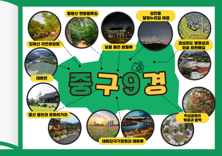 울산 중구 9경 이미지.
