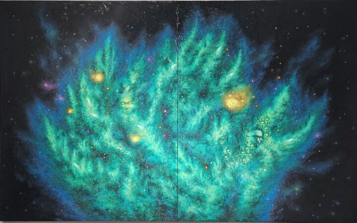 윤은숙작 너머 깃든