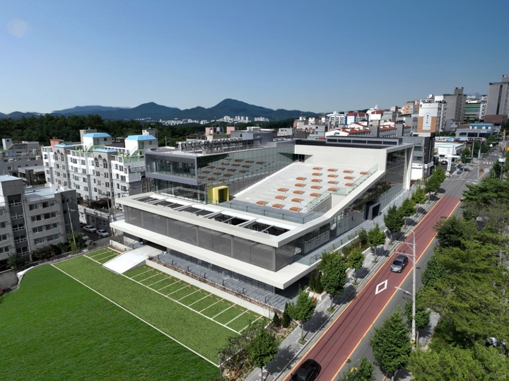11월 개관하는  태화문화복합공간 '만디'드론 촬영 이미지
