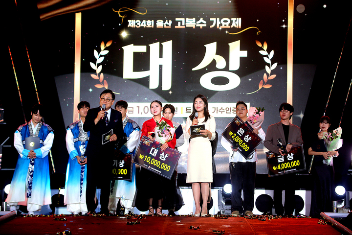 '제34회 울산 고복수 가요제'가 열려 전국에서 참여한 450여 팀 중 울산, 서울, 경기, 경남 등 10개 팀이 본선 무대에서 실력을 겨뤘다. 한아름(서울)은 대상을 받아 상금 1,000만 원을 거머쥐었다.
