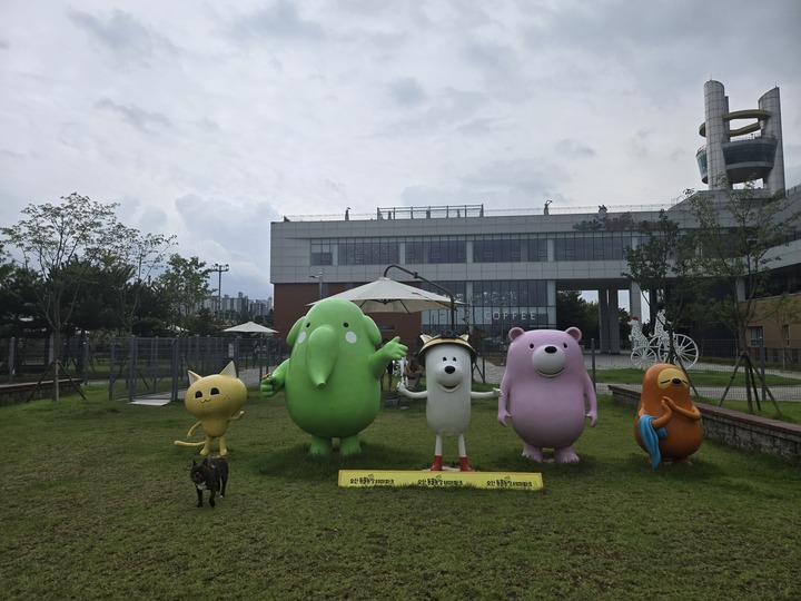 오산 반려견 문화센터 전경.