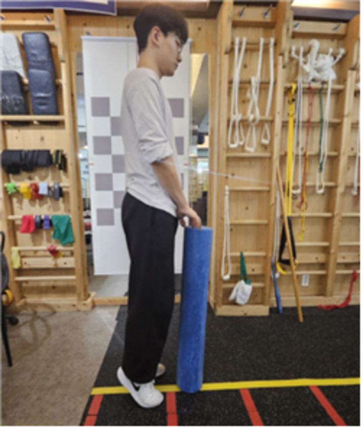 스탠딩 카프레이즈 운동.