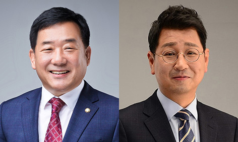 박성민(왼쪽), 김태선 의원.