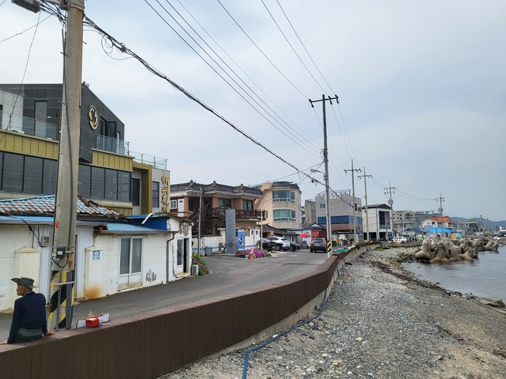 10일 찾은 울산 동구 주전해안길 일대.