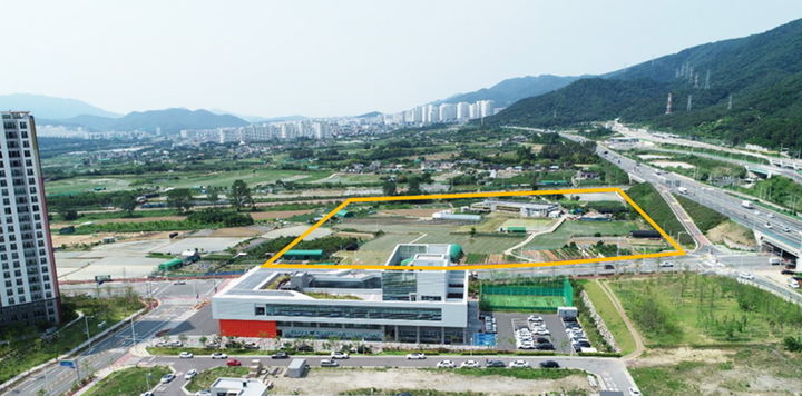 울산시가 추진하고 있는 북구 창평동 울산의료원 부지. 울산매일 포토뱅크