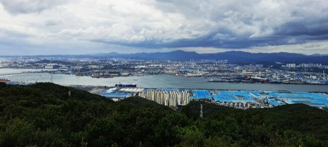 울산항 전경. 울산매일 포토뱅크