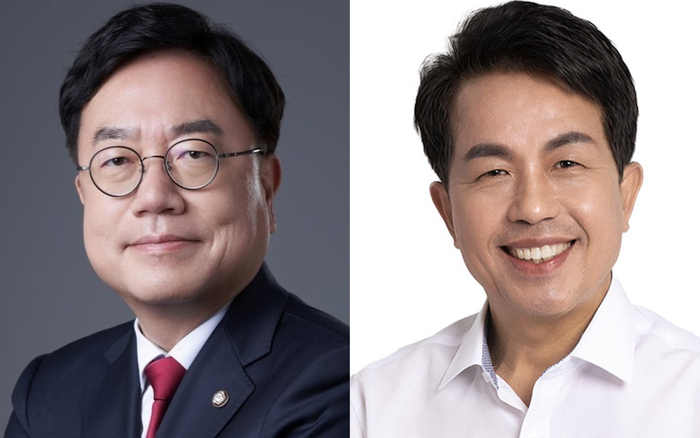 서범수(왼쪽)·윤종오 의원