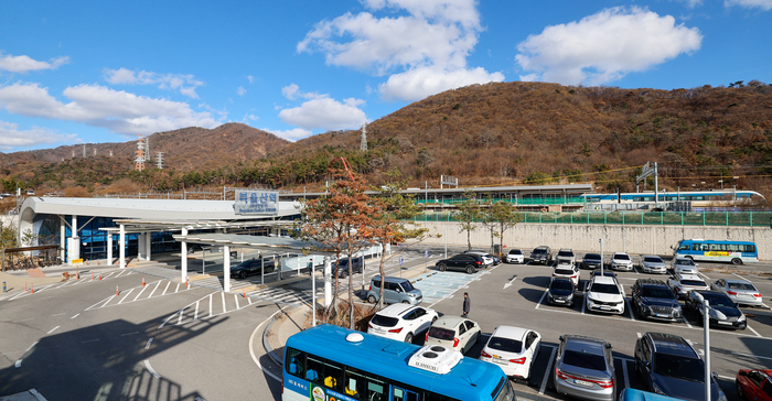 북울산역 전경. 울산매일 포토뱅크