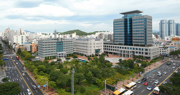 울산시청 전경. 울산매일 포토뱅크