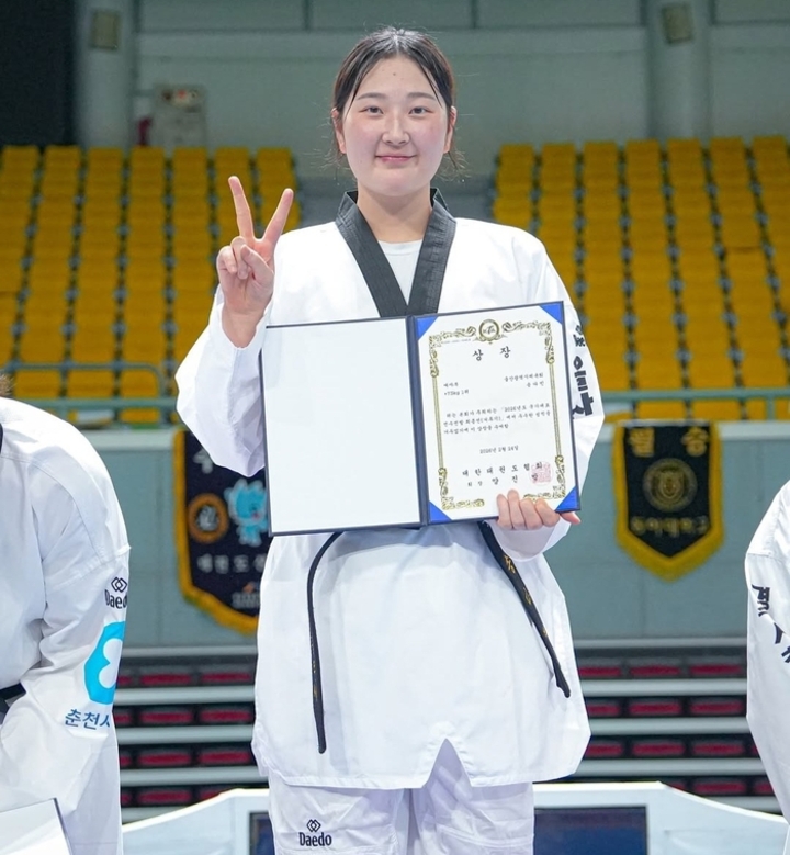 송다빈. 울산태권도협회 제공
