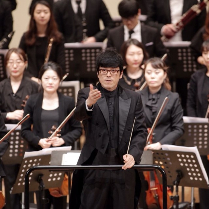 뉴프라임오케스트라 지휘자 임준오. 울산북구문화예술회관 제공.