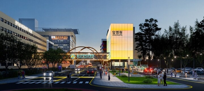 울산대병원 중증질환 중심병원 구축 조감도. 울산대병원 제공
