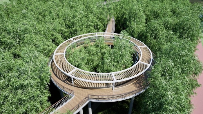 공중대숲길 옥외광장 조감도. 울산시 제공