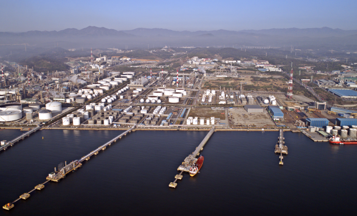 대한유화 울산 온산 NCC공장 전경. 대한유화 제공