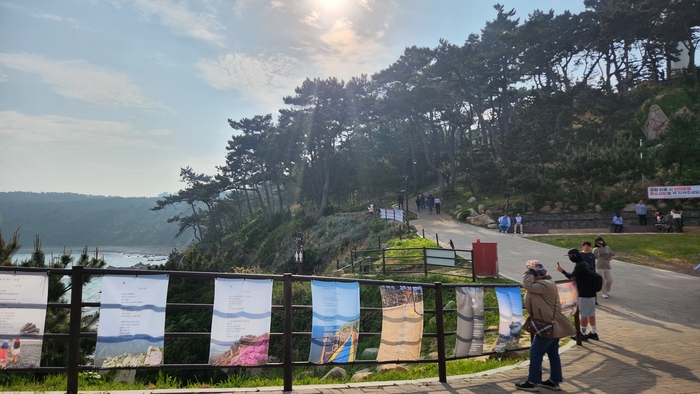 고래문학회 시화전. 고래문학회 제공