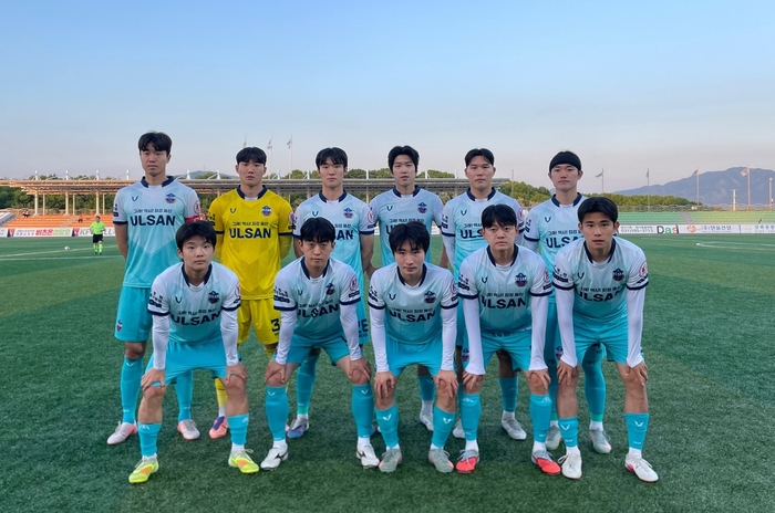 울산은 지난 6일 남양주종합운동장에서 열린 2026 K3K4 챔피언십 1라운드에서 K4리그 남양주FC를 상대로 연장 접전 끝에 4대3 역전승을 거뒀다. 울산시민축구단 제공