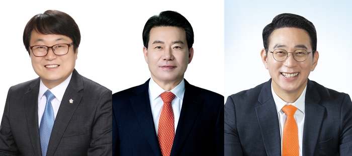 울산 남구청장 최덕종, 임현철, 방인섭 후보.