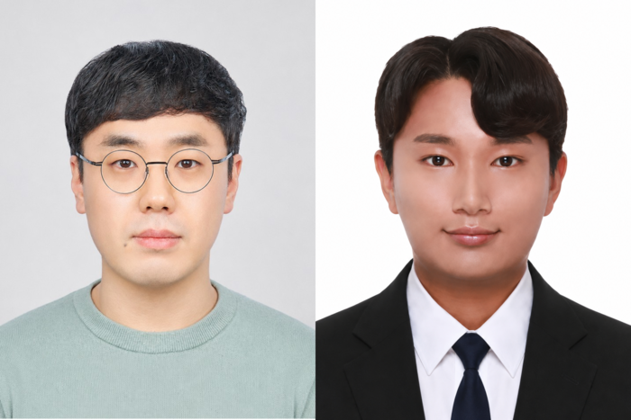 [연구진사진] 주경돈 교수(좌측)와 방재훈 연구원. UNIST 제공