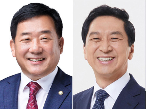 왼쪽부터 박성민(중구)·김기현(남구을) 의원.