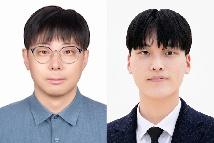 [연구진사진] 김태환 교수(좌측)와 최찬혁 연구원. UNIST 제공