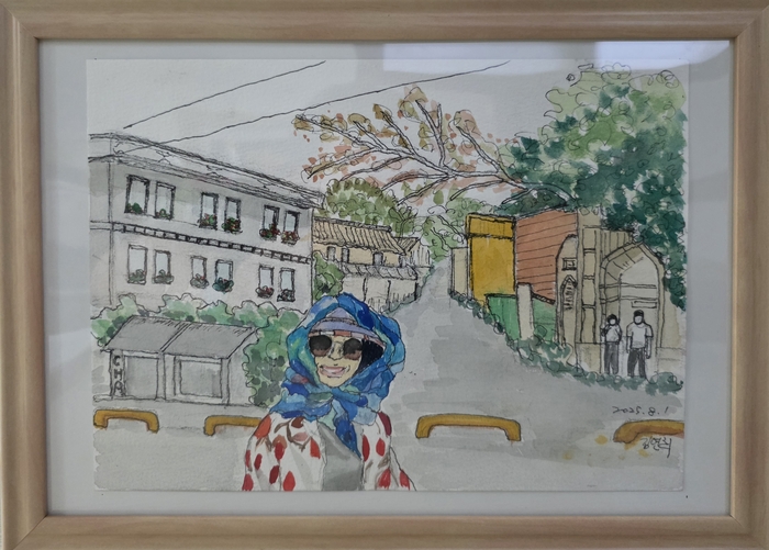 ‘금요일의 그림’ 김연희 작. 북구생활문화센터 제공