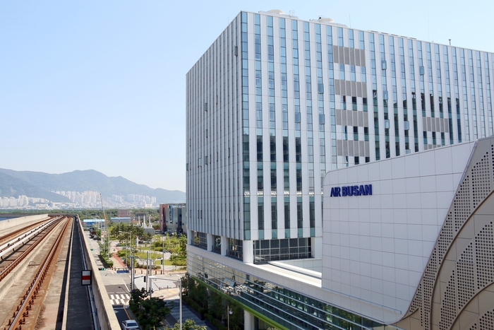 부산 강서구 대저동 에어부산 사옥 전경. 에어부산 제공