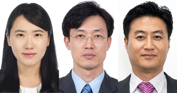 (왼쪽부터)송연주 분권인구정책국장, 정연용 녹지정원국장, 오세국 종합건설본부장. 울산시 제공