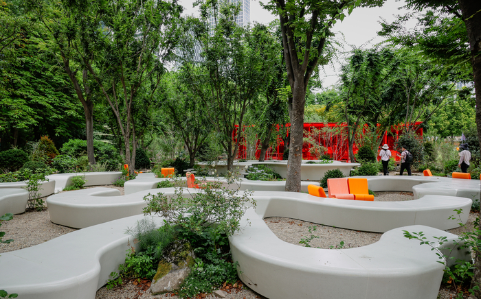 서울숲 내 조성된 기업 기부정원 중 하나인 엘리프 가든(ELIF Garden). 이수화 기자