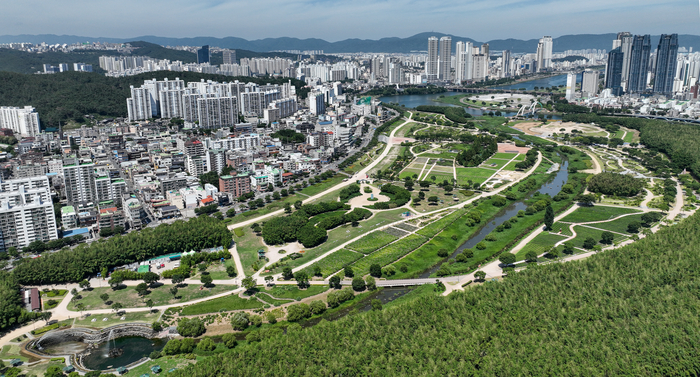 2028 울산국제정원박람회가 개최될 울산 중구 태화강 국가정원의 전경. 울산매일 포토뱅크