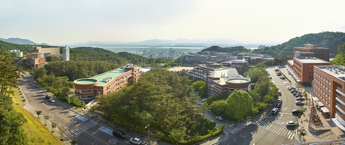 무산 사상구 괘법동 신라대 캠퍼스 전경.-신라대 제공