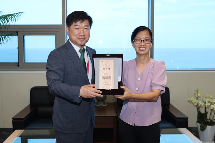 한국수력원자력(주) 새울원자력본부는 2일 보훈문화 확산에 기여한 공로를 인정받아 국가보훈부장관 감사패를 수상했다. 새울원자력 제공