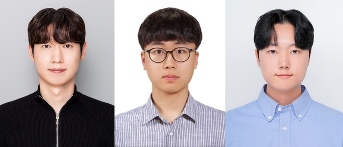 울산지역 공무원들이 여행지에서 용기 있는 대처로 테트라포드 아래로 추락한 50대 여성을 구조한 미담이 알려져 화제다. 왼쪽부터 정호연(31) 주무관, 최세창(26) 주무관, 최한석(25) 주무관. 중구 제공