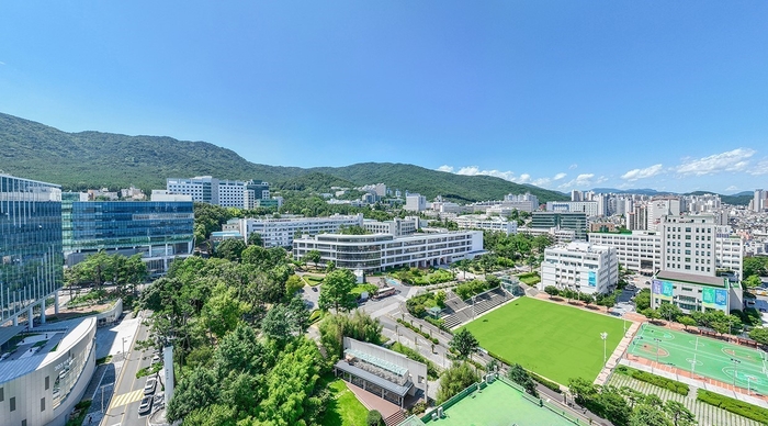 부산 금정구 장전동 부산대 캠퍼스 전경.-부산대 제공