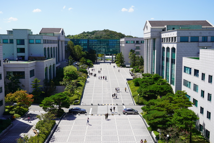 울산과학대학교 동부캠퍼스 전경.