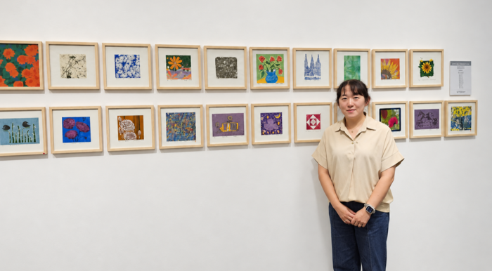 제7회 울산아시아판화제 운영위원장. 본인 제공
