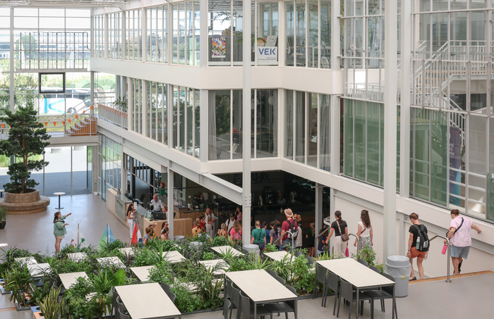 네덜란드 월드호티센터(World Horti Center) 내부 전경. 이수화 기자