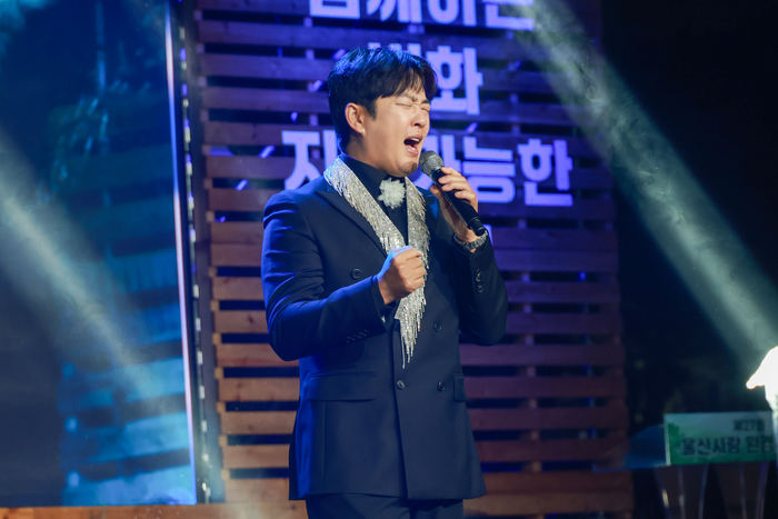 박광현의 호소력 짙은 무대가 펼쳐지고 있다. 최지원 기자