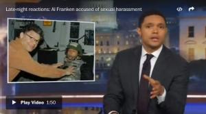 [Vdeo] Late-night TV hosts slam Sen. Al Franken: 'I guess there are no good people left'