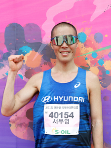 제21회 태화강 국제마라톤대회 우승자 인터뷰