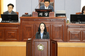 김예나 울산 남구의원, 어린이보호구역 내 사고 '제로'만들자
