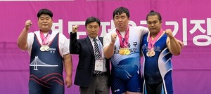 역도 김형락 '3관왕·한국신'···울산 전국장애인체전 '순항'