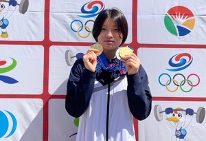 울산스포츠과학중 김근희, 역도 청소년 국가대표에