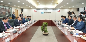 부산상의, 박형준 시장 후보 초청 상공인 간담회