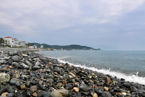 [울산을읊다] 주전해변 몽돌밭