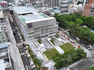 울산 삼산 디자인거리 공영주차장 7월 개방…주차난 해소·상권 활성화 기대