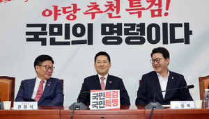 국힘, 대여공세 강화에도 지지율 ‘제자리 걸음’
